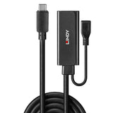 EAN 4002888433525 - Lindy 43352 hub de interfaz USB 3.2 Gen 1 (3.1 Gen 1) Type-C 5000 Mbit/s Negro imagen 2
