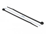 Delock Cablebinder Hitzebeständig L 150 X B 3,6 Mm Schwarz 100 Stück