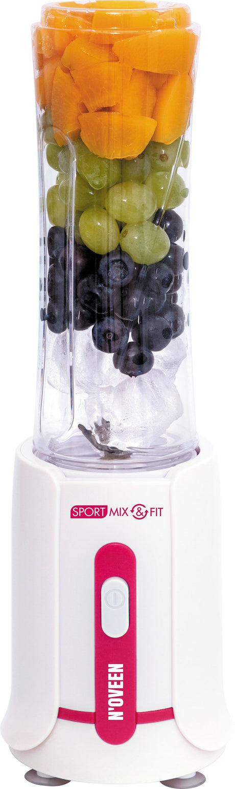 EAN 5902221620348 - Noveen SB220 Amarant 0,6 L Batidora de vaso 300 W Blanco, Rojo imagen 1