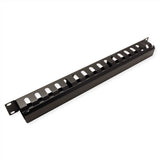 48,26cm 19pulgadas Placa Frontal 1 He Con Rangierkanal 40x40mm Negro