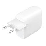 Belkin Wall Charger 30w Dual Usb-C, Pd 60w, Wht