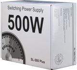 EAN 4260133129108 - Inter-Tech SL-500 Plus unidad de fuente de alimentación 500 W 20+4 pin ATX ATX Plata imagen 5