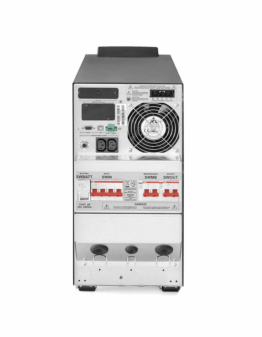 Riello Sentinel Towe 8000 Online Parallelable - 2xiec 320 + Bornes- Win/Linux/Mac 8000va 8000w 7min.