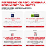 Pc Sobremesa Hyperx Omen Max 45l Gt24-0001ns Intel Core Ultra 7 270k Plus 32gb 2tb Ssd Rtx 5080 Windows 11 Wifi7