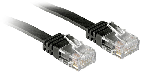 EAN 4002888475235 - Lindy 3m Cat.6 cable de red Negro Cat6 imagen 1