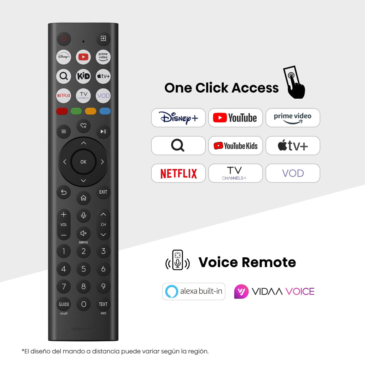 EAN 6942351415628 - Hisense 43A6Q 109,2 cm (43") 4K Ultra HD Smart TV Wifi Negro 300 cd / m² imagen 13