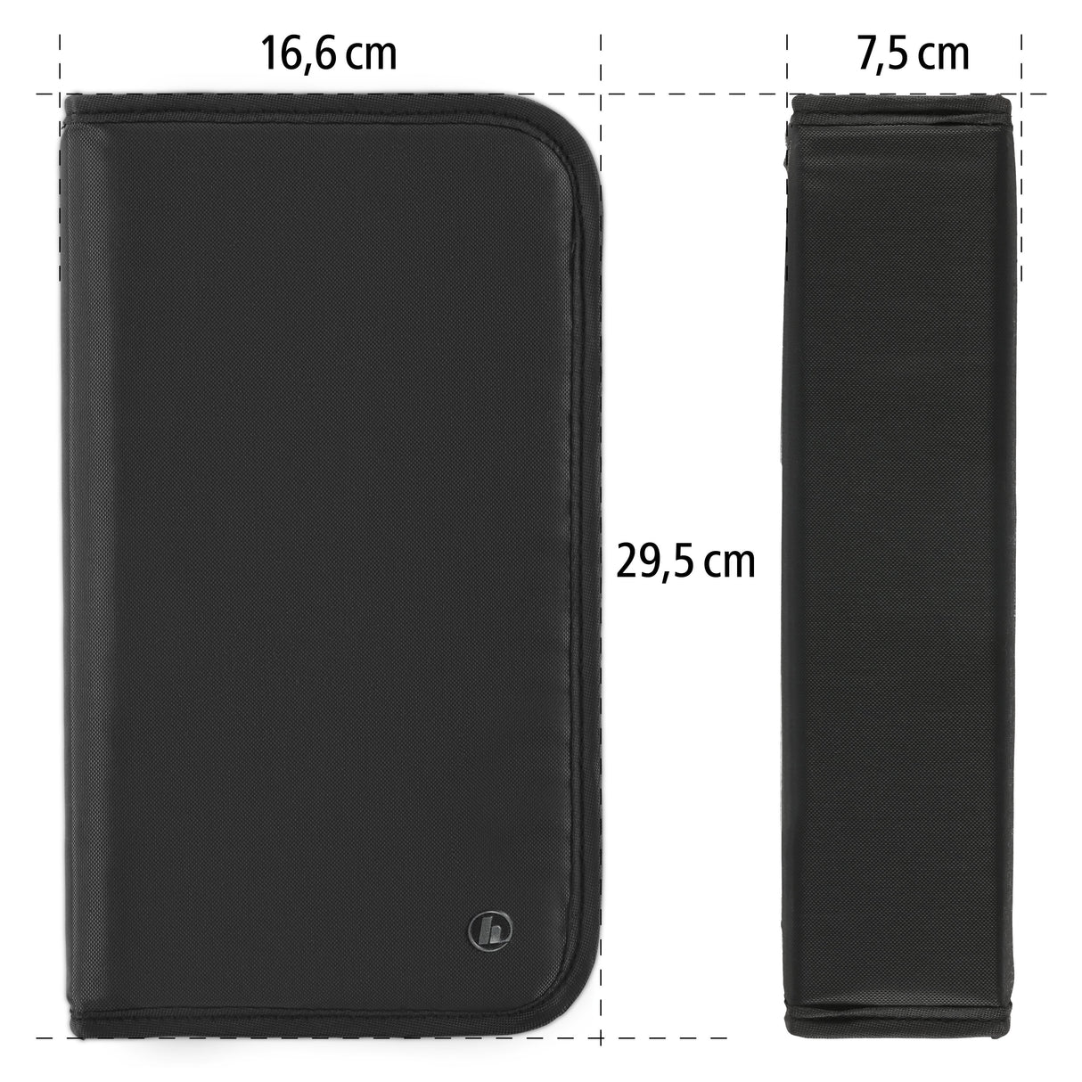 Hama Cd-Cartera Nylon 80 Negro 33832