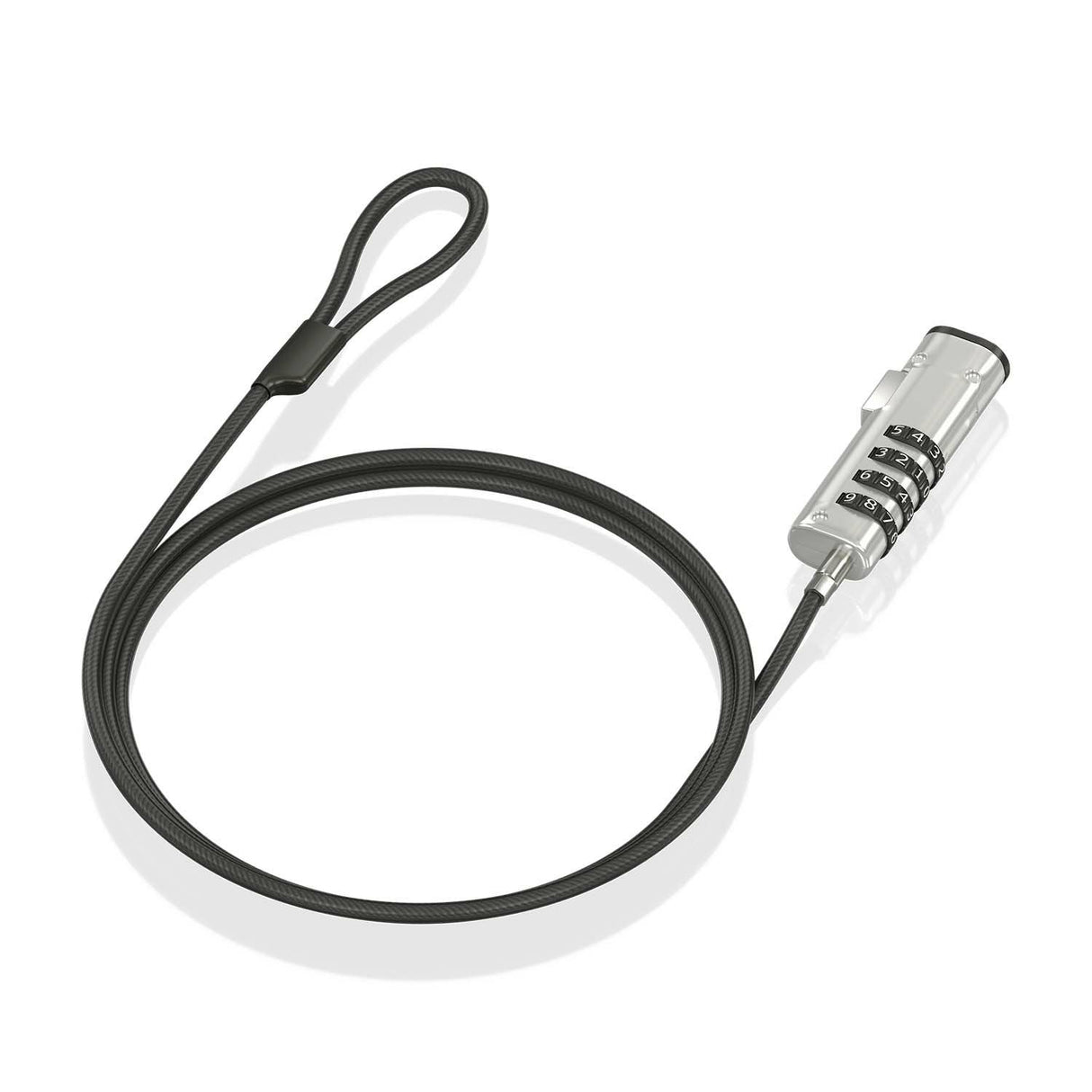 Aisens Cable De Seguridad Tipo Nano Para Portátiles Aslk-D50n05-Bk 1.5m