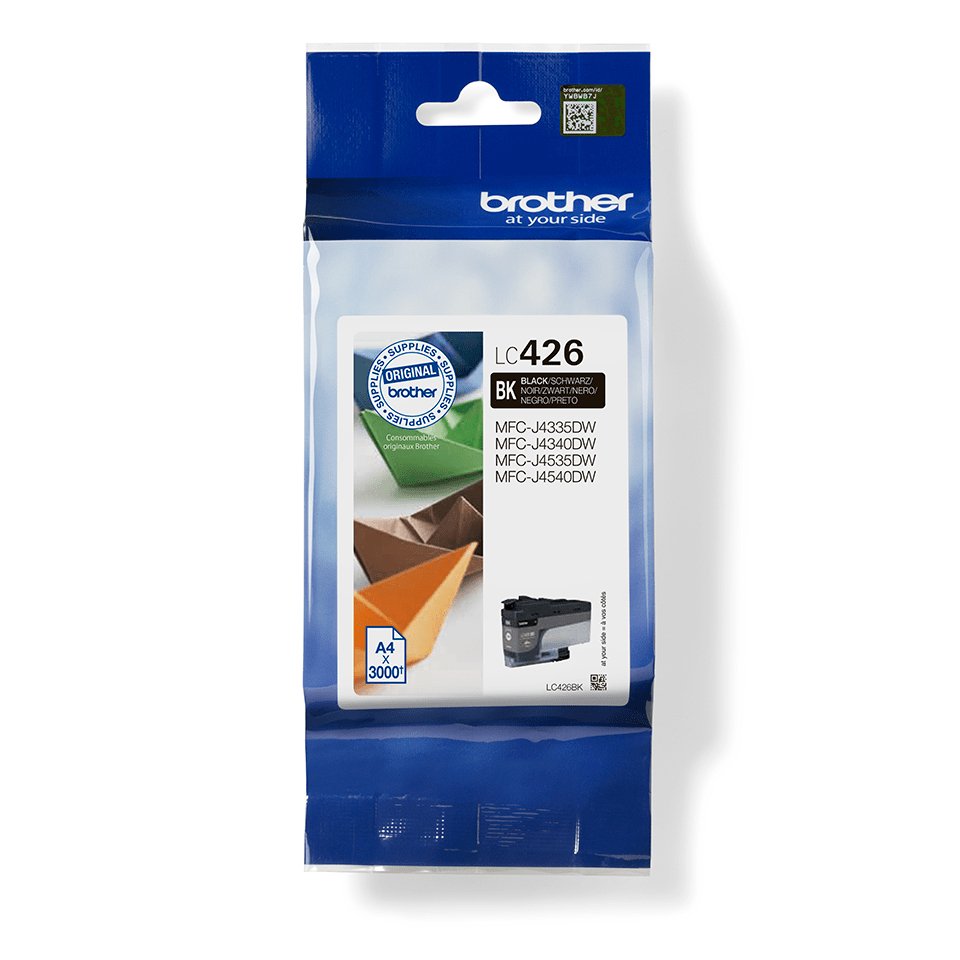 EAN 4977766809474 - Brother LC-426BK cartucho de tinta 1 pieza(s) Original Negro imagen 1