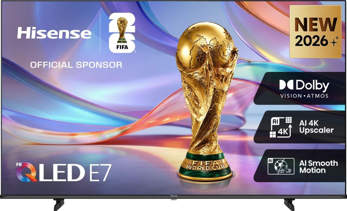 Hisense 58e7s Hi-Qled-Fernseher (146 Cm (58 Zoll), Negro, Ultrahd/4k, Triple Tuner) 58e7s