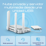 EAN 4897082922537 - Keenetic Titan (KN-1812) router inalámbrico 10 Gigabit Ethernet Doble banda (2,4 GHz / 5 GHz) Blanco imagen 7