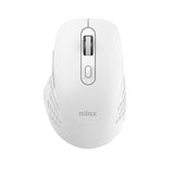 EAN 8431775136434 - Nilox RATON DUAL WIRELESS 1600 DPI BLANCO ratón Oficina Bluetooth + USB Type-A Óptico imagen 1
