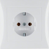 Berker 4742 89 89 Schuko Steckdose Abdeckplatte Pws