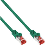 Cable De Red Inline S/Ftp Pimf Cat.6 250mhz Pvc Cca Verde 1.5m