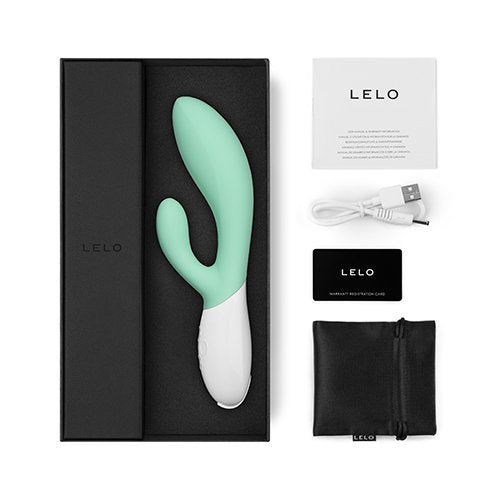 Lelo - Ina 3 Verde Vibrador Rabbit Lujo Verde Agua