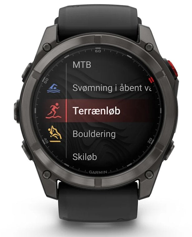 Garmin Fenix 8 Pro 3,56 Cm (1.4") Amoled 51 Mm Digital 454 X 454 Pixeles Pantalla Táctil Negro, Gris, Titanio Wifi Gps (Satélite)