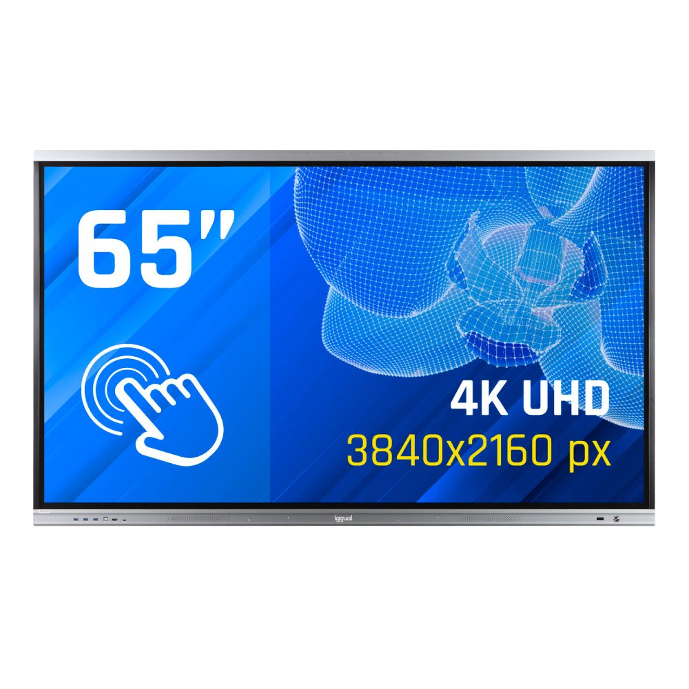 EAN 8435364318805 - iggual Orchid 65" Panel plano interactivo 165,1 cm (65") LED Wifi 400 cd / m² 4K Ultra HD Negro Pantalla  imagen 1