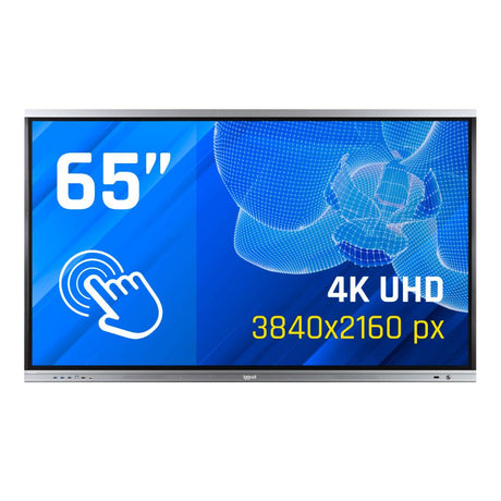 EAN 8435364318805 - iggual Orchid 65" Panel plano interactivo 165,1 cm (65") LED Wifi 400 cd / m² 4K Ultra HD Negro Pantalla  imagen 2
