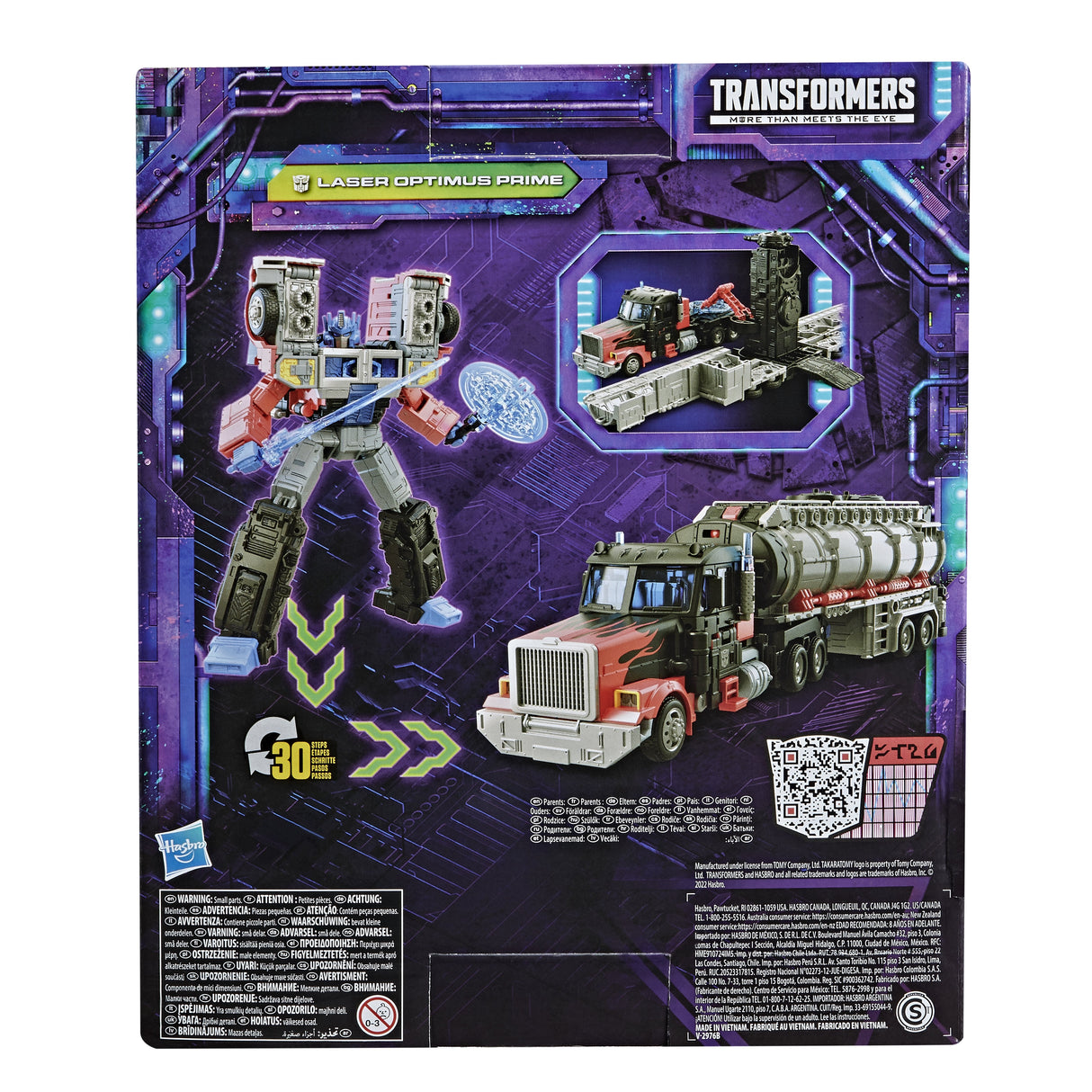 Figura Hasbro G2 Universe Laser Optimus Prime 18 Cm Transformers Legacy Series F30615x0