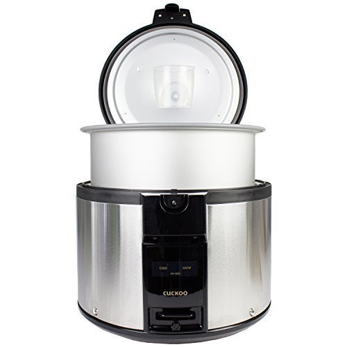 Cuckoo Sr-4600 Olla Arrocera Profesional Para Catering Acero Inoxidable 4600ml, 26 Porciones