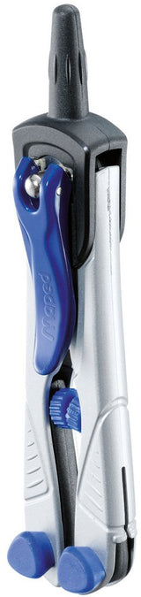 Maped Compás Technic Compact Con Adaptador, Estuche De Minas, Afilaminas Y Regla Estuche De 4 Piezas