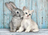 Puzzle Gato Y Conejo 500pzs