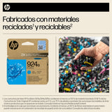 EAN 0199764687432 - HP 924e EvoMore Cyan Original Ink Cartridge cartucho de tinta 1 pieza(s) Alto rendimiento (XL) imagen 3