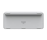 Logitech Mx Keys Mini For Business Teclado Retroiluminación Inalámbrico Bluetooth Le Qwerty Inglés Internacional Gris Pálido