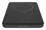 Cargador Inalámbrico Belkin Delgado 5000 Mah 15 Vatios Fast Charge (Usb-C) En El Cable: Usb-C Negro