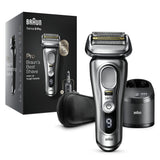 EAN 4210201394235 - Braun Series 9 9467cc Wet & Dry Máquina de afeitar de láminas Recortadora Negro, Gris imagen 1
