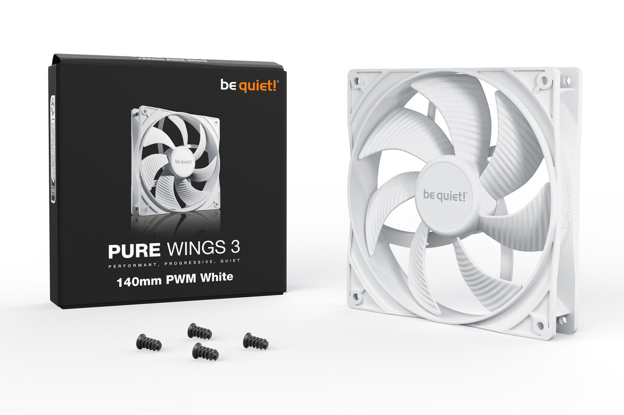 EAN 4260052190999 - be quiet! Pure Wings 3 140mm PWM White Carcasa del ordenador Ventilador 14 cm Blanco 1 pieza(s) imagen 3
