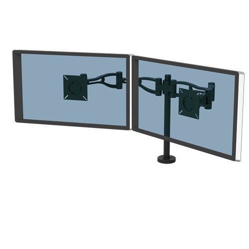 Soporte Mesa Fellowes 2 Brazos Hasta 26" 100x100 Max 20kg