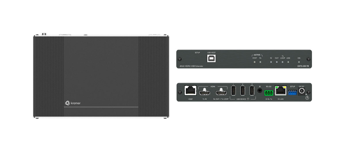 EAN 7291063098896 - Kramer Electronics EXT3-XR-TR Transmisor y receptor de señales AV imagen 1