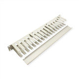 48,26cm 19pulgadas Placa Frontal 1 He Con Rangierkanal 40x80mm Gris
