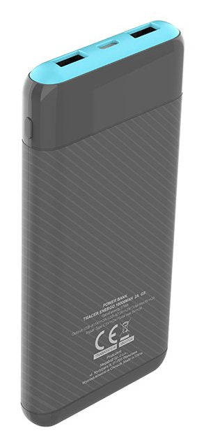 Tracer Power Bank Energo 10000mah Gray/Blue