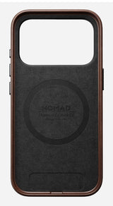 Nomad Traditional Leather Case Funda Para Iphone 17 Pro 16 Cm (6.3") Marrón