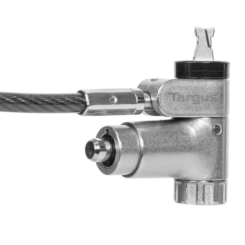 Targus Asp95dmglx25 Cable Antirrobo Negro, Plata