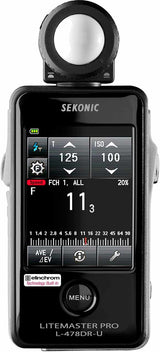 Sekonic L-478dr-El Medidor De Luz Negro