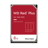 Wd Red Plus Disco Duro 8tb 3.5" Sata 6gb/S 5640 Rpm Nas Wd80efpx