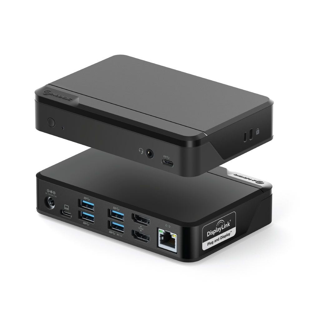 Alogic Duthdpr Hub De Interfaz Usb 3.2 Gen 1 [3.1 Gen 1] Type-C 5000 Mbit/S Negro