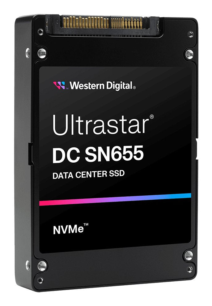 Western Digital Ultrastar Dc Sn655 15,3 Tb U.3 Pci Express 4.0 Nvme Tlc 3d Nand