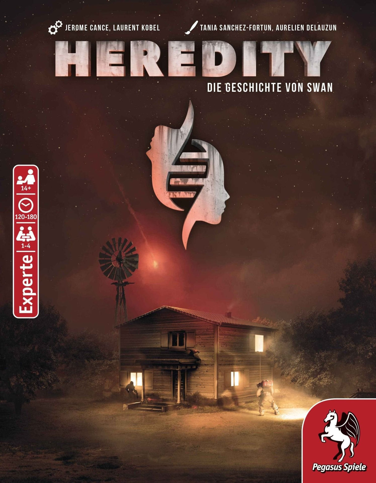 Pegasus Heredity - La Historia Del Cisne, Juego De Mesa 51889g