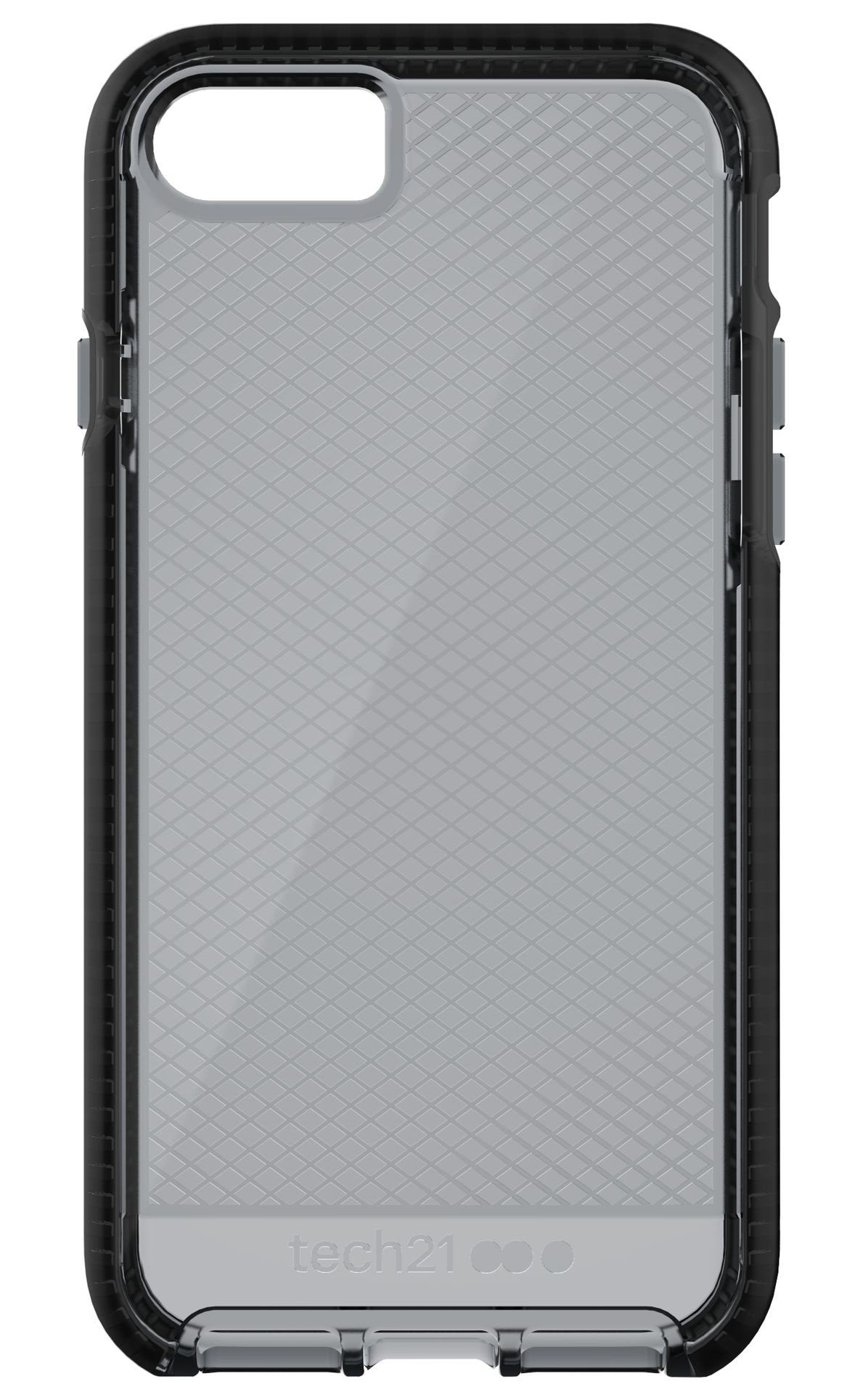 Tech21 Evocheck Case Smoke Negro For Iphone Se 7 8 - 5055517362535