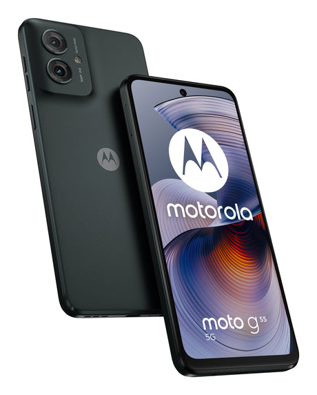 EAN 8033779077302 - Motorola moto g55 5G 16,5 cm (6.49") SIM doble Android 14 USB Tipo C 8 GB 256 GB 5000 mAh Gris imagen 1