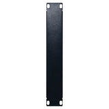 10" Blanking Panel 1u, Negro