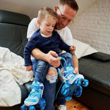 Patines Hudora Tamaño My First Quad. 30-33 Cian