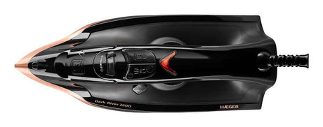 EAN 5608475032363 - Haeger SI-220.015A plancha Plancha a vapor Suela de acero inoxidable 2200 W Negro imagen 2
