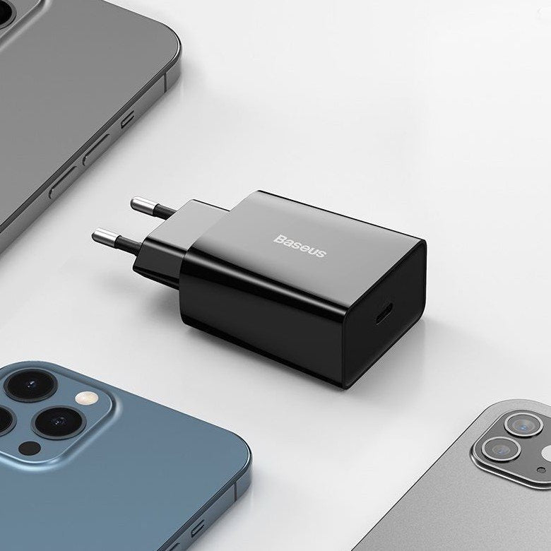 Cargador De Pared Baseus Mini Qc Usb-C Pd 3a 20w