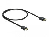 Cable Delock 85383 Hdmi 0,5 M Hdmi Tipo A (Estándar) Negro Negro, 0,5 M, Hdmi Tipo A (Estándar), Hdmi Tipo A (Estándar), 3d, 48 Gbit/S, Negro