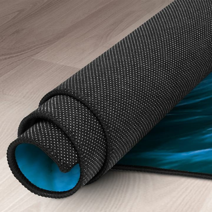 Sharkoon Skiller Sfm12 Undertow, Alfombra Protectora Azul